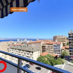 Appartement 4 pièces 62,38 m2 Marseille 7 à louer